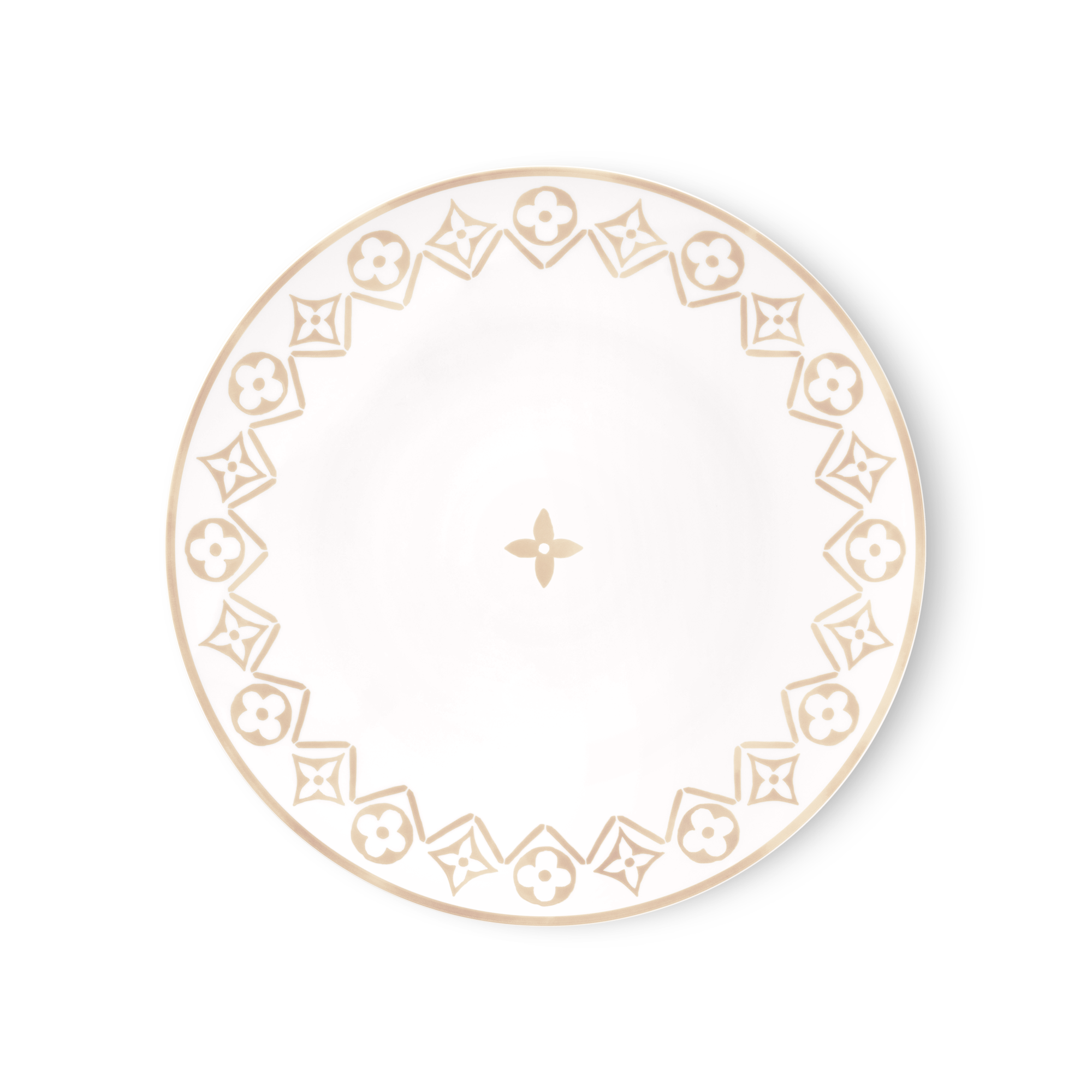 Set Of 2 Dinner Plates​ Monogram Flower Tile ｜ルイ・ヴィトン 公式
